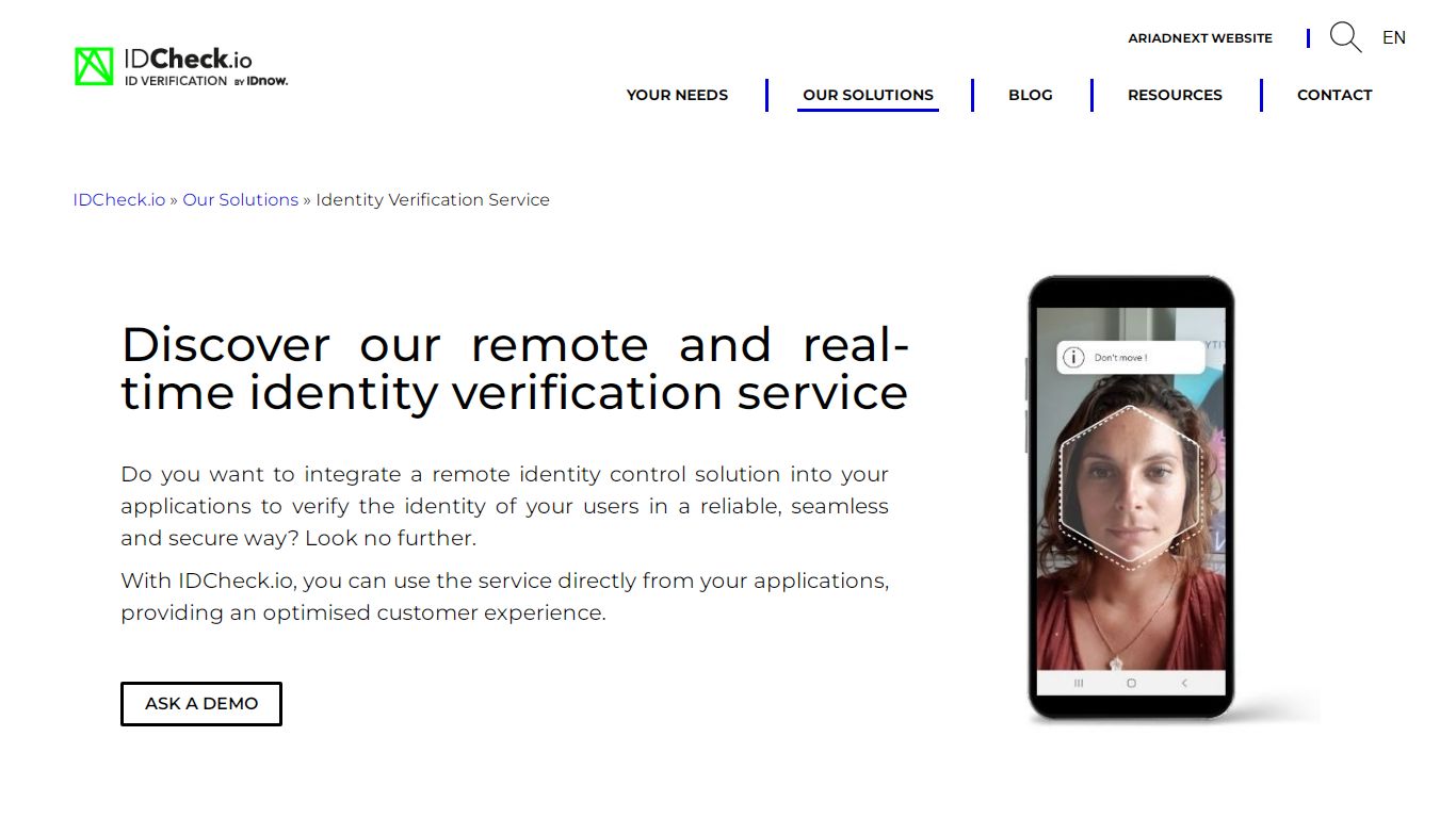 The Fastest Identity Verification Service - IDCheck.io